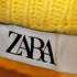 ザラ ZARA ハイネックハーフジップニット レディース import:S